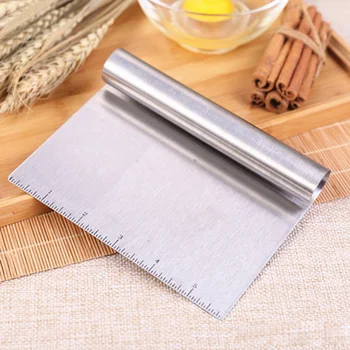 Stainless Steel Dough Cutter Pastry Spatulas Pizza Scraper Fondant Cake Decoration Tools Kitchen Accessories Baking Cutters Tool
Stainless Steel Dough Cutter Pastry Spatulas Pizza Scraper Fondant Cake Decoration Tools Kitchen Accessories Baking Cutters Tool