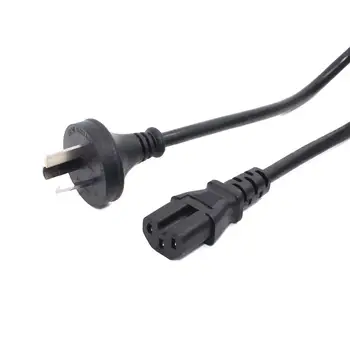 AU Power Cord 1.8m SAA Australia AS3112 Plug to IEC C15 Extension Cable For Rice cooker Electric heating kettle grooved 3G1.0mm
AU Power Cord 1.8m SAA Australia AS3112 Plug to IEC C15 Extension Cable For Rice cooker Electric heating kettle grooved 3G1.0mm