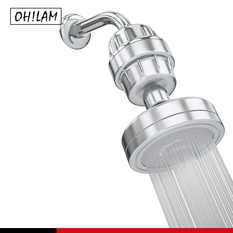 Shower Head With Filter 15 Stage Filtration Shower Filter For Hard Water Vitamin C E infused Shower Water Filter SPA Effect
Shower Head With Filter 15 Stage Filtration Shower Filter For Hard Water Vitamin C E infused Shower Water Filter SPA Effect