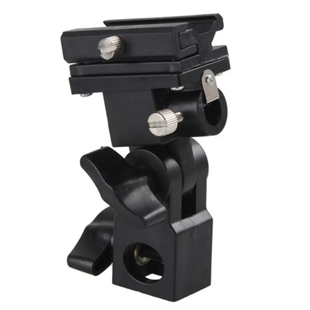 Flash Hot Shoe Speedlite Umbrella Mount Holder Swivel for Light Stand Flash Bracket B For Trigger Hot-Shoe Flash
Flash Hot Shoe Speedlite Umbrella Mount Holder Swivel for Light Stand Flash Bracket B For Trigger Hot-Shoe Flash