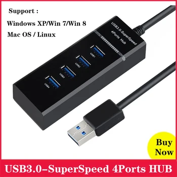 USB3.0-SuperSpeed 4 Ports HUB Support Windows Mac OX Linus for PC Laptop Note Book Computer Accessories for Raspberry Pi 4B 3B
USB3.0-SuperSpeed 4 Ports HUB Support Windows Mac OX Linus for PC Laptop Note Book Computer Accessories for Raspberry Pi 4B 3B
