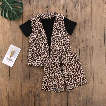 2020 Newborn Toddler Baby Girl Summer Clothes 3PCS Leopard Jacket Short Sleeve Tops T-Shirt Short Outfits Costume Clothing
2020 Newborn Toddler Baby Girl Summer Clothes 3PCS Leopard Jacket Short Sleeve Tops T-Shirt Short Outfits Costume Clothing
