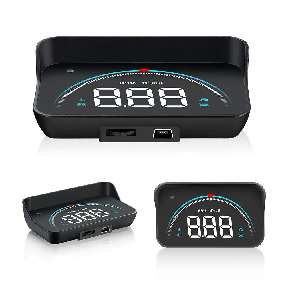 HUD Mirror 3.5in Universal Car Headup Display Digital Windshield Speed Projector Auto Driving Parameters Projection
HUD Mirror 3.5in Universal Car Headup Display Digital Windshield Speed Projector Auto Driving Parameters Projection