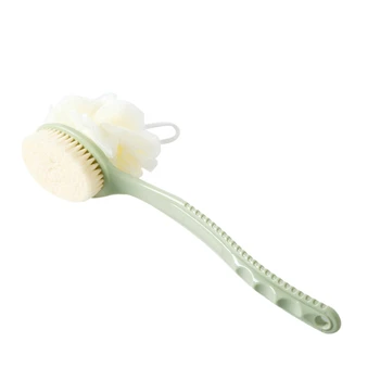 1Pc Bath Brush Soft Double-Sided Long Handle Massage Bath Brush Soft Hair Long Handle Bath Flower Two-In-One Back Brush
1Pc Bath Brush Soft Double-Sided Long Handle Massage Bath Brush Soft Hair Long Handle Bath Flower Two-In-One Back Brush