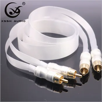 XSSHSecond-Hand HI-end High Purity RCA to RCA Metal Pure Copper Plated Gold Connector Speaker DIY finished Audio Cable Wire Cord
XSSHSecond-Hand HI-end High Purity RCA to RCA Metal Pure Copper Plated Gold Connector Speaker DIY finished Audio Cable Wire Cord