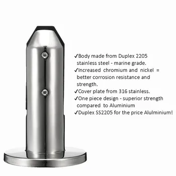 New 304 Stainless Steel Round Clamp Glass Panel Pool Fence Staircase Bracket Spigot Balustrade Floor Deck Mount Support Clamp 
New 304 Stainless Steel Round Clamp Glass Panel Pool Fence Staircase Bracket Spigot Balustrade Floor Deck Mount Support Clamp