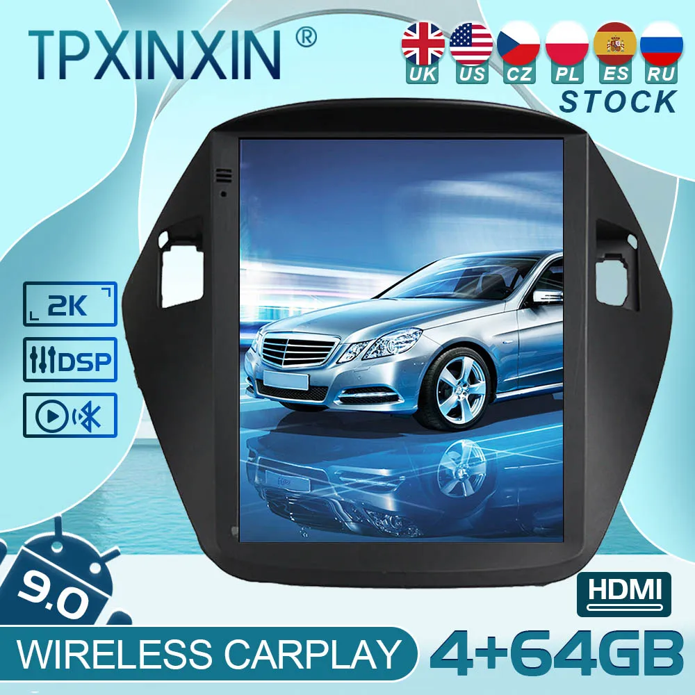 For Hyundai IX35 Tucson 2010-2015 Android 9 Carplay Radio Player Car GPS Navigation Head Unit Car stereo BT WIFI
For Hyundai IX35 Tucson 2010-2015 Android 9 Carplay Radio Player Car GPS Navigation Head Unit Car stereo BT WIFI