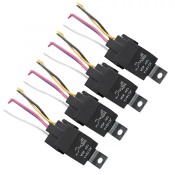 5Pcs 5Pins 30/40A SPDT Automotive Relay with Socket Lines For Car 12V off delay timer relay
5Pcs 5Pins 30/40A SPDT Automotive Relay with Socket Lines For Car 12V off delay timer relay