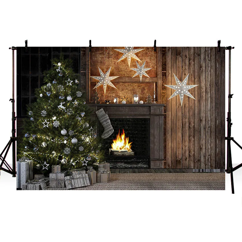 Mehofond Backdrop Christmas Tree Fireplace Vintage Brown Wood Wall Carpet Gift Light Photography Background Decor Photo Studio
Mehofond Backdrop Christmas Tree Fireplace Vintage Brown Wood Wall Carpet Gift Light Photography Background Decor Photo Studio