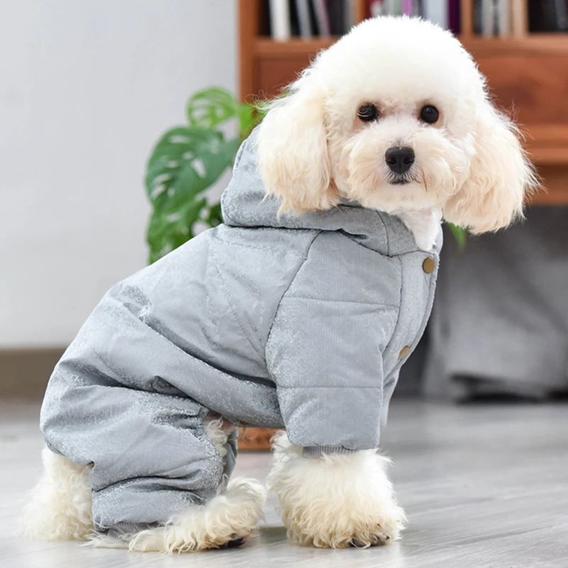 Warm Dog Jumpsuit Winter Dog Clothes Coat Outfit Puppy Small Dog Costume Shih Tzu Yorkshire Poodle Pomeranian Schnauzer Clothing
Warm Dog Jumpsuit Winter Dog Clothes Coat Outfit Puppy Small Dog Costume Shih Tzu Yorkshire Poodle Pomeranian Schnauzer Clothing