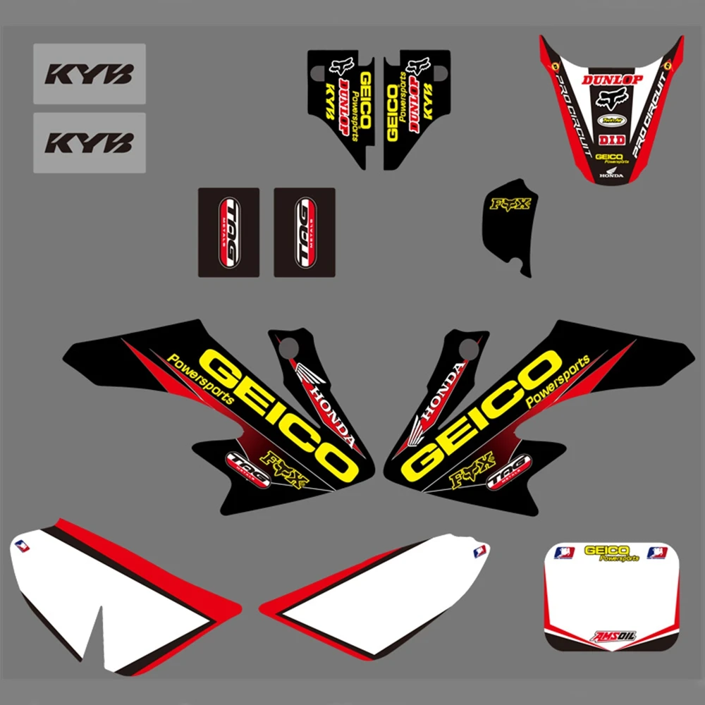 For HONDA CRF50F 2004-2012 Graphics Decals Stickers Custom Number Name 3M Full Motorcycle Backgrounds Stickers Accessories
For HONDA CRF50F 2004-2012 Graphics Decals Stickers Custom Number Name 3M Full Motorcycle Backgrounds Stickers Accessories