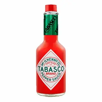 Tabasco Pepper Sauce, 1x 350ml, 0,35 l, original, scharfe Chili Sauce, 100% natürlich, Glasflasche
Tabasco Pepper Sauce, 1x 350ml, 0,35 l, original, scharfe Chili Sauce, 100% natürlich, Glasflasche