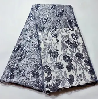 Madison New Design African French Lace Fabric 2019 High Quality Lace Material With Sequins Nigerian Lace Fabrics For Dress
Madison New Design African French Lace Fabric 2019 High Quality Lace Material With Sequins Nigerian Lace Fabrics For Dress
