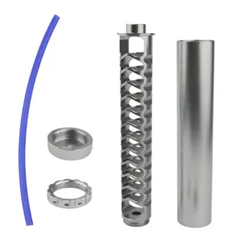 10in 5/8''-24 Threads Fuel Filter Aluminum Solvent Trap Fits for NAPA 4003 WIX 24003
10in 5/8''-24 Threads Fuel Filter Aluminum Solvent Trap Fits for NAPA 4003 WIX 24003