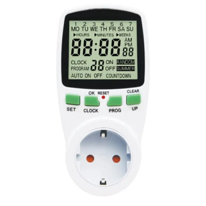 Electricity Monitor Meter with Wide Scope of Application Simplicity Analyzer Voltage Wattmeter Monitoring Socket Timer
Electricity Monitor Meter with Wide Scope of Application Simplicity Analyzer Voltage Wattmeter Monitoring Socket Timer