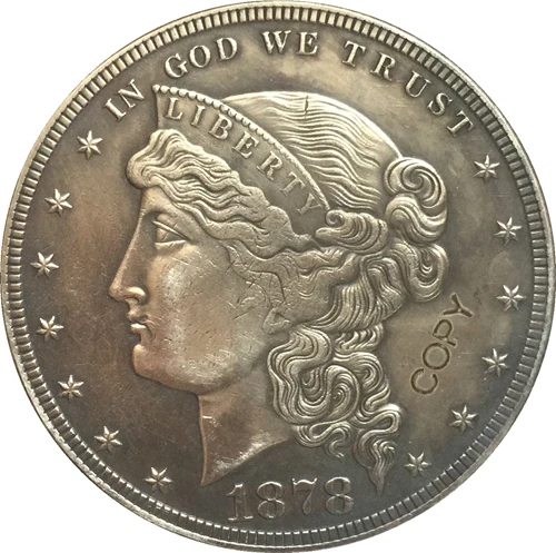 1878 долларов США 1 долл. монеты копия типа 2|coin copy|coin coinscoin dollar |