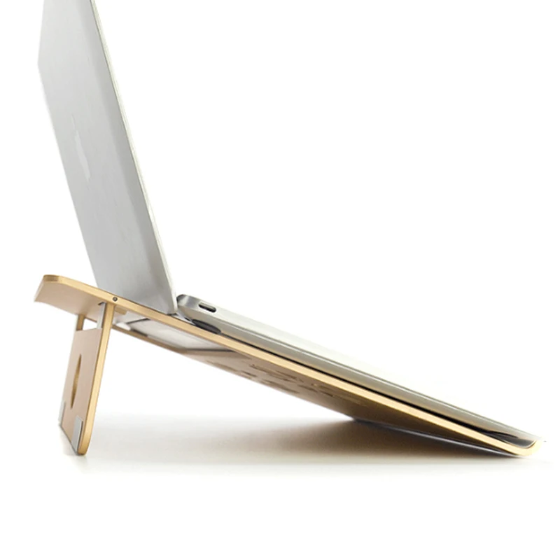 Aluminum Alloy Ultra-thin Foldable Laptop Support Bracket for Notebook Tablet PC Cooling Stand Gift for a friend JA55
Aluminum Alloy Ultra-thin Foldable Laptop Support Bracket for Notebook Tablet PC Cooling Stand Gift for a friend JA55