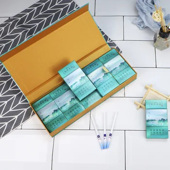 China Longjingchayan Longjing Green Tea Tea Smoke Fine Branch No Mint Flavor No Nicotine for Help Quit Smoking
China Longjingchayan Longjing Green Tea Tea Smoke Fine Branch No Mint Flavor No Nicotine for Help Quit Smoking