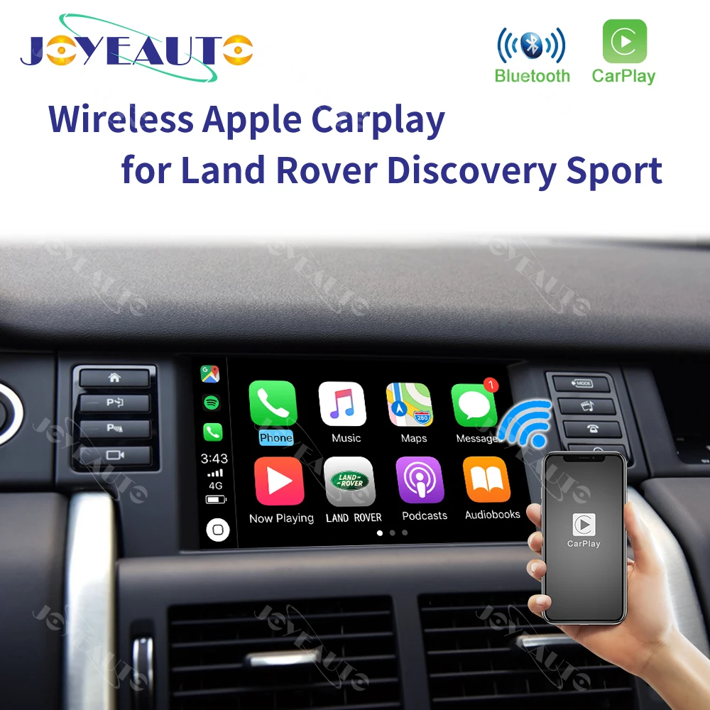 Joyeauto Wireless Apple Carplay For Land Rover/Jaguar Discovery Sport F-Pace Discovery 5 Android Auto Mirror Wifi iOS13 Car Play
Joyeauto Wireless Apple Carplay For Land Rover/Jaguar Discovery Sport F-Pace Discovery 5 Android Auto Mirror Wifi iOS13 Car Play