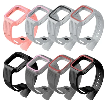 2019 Newest Fitbit Versa Two-Color Silicone Strap Fitbit Siamese Sports Strap 
2019 Newest Fitbit Versa Two-Color Silicone Strap Fitbit Siamese Sports Strap