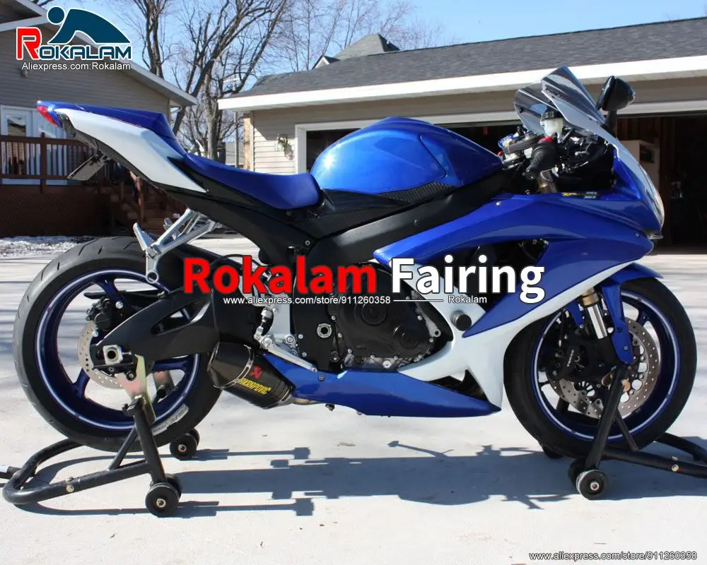 ABS Bodywork For Suzuki GSXR600 GSXR750 K8 2008 2009 2010 GSXR600/750 08 10 White Blue Motorcycle Cowl Kit (Injection Molding)
ABS Bodywork For Suzuki GSXR600 GSXR750 K8 2008 2009 2010 GSXR600/750 08 10 White Blue Motorcycle Cowl Kit (Injection Molding)