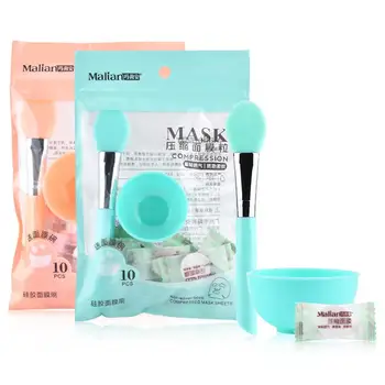 DIY Face Mask Makeup Tools Disposable Compressed Mask Beauty Brush Spoon Stick Bowl Profissional Makeup Bowl Set
DIY Face Mask Makeup Tools Disposable Compressed Mask Beauty Brush Spoon Stick Bowl Profissional Makeup Bowl Set