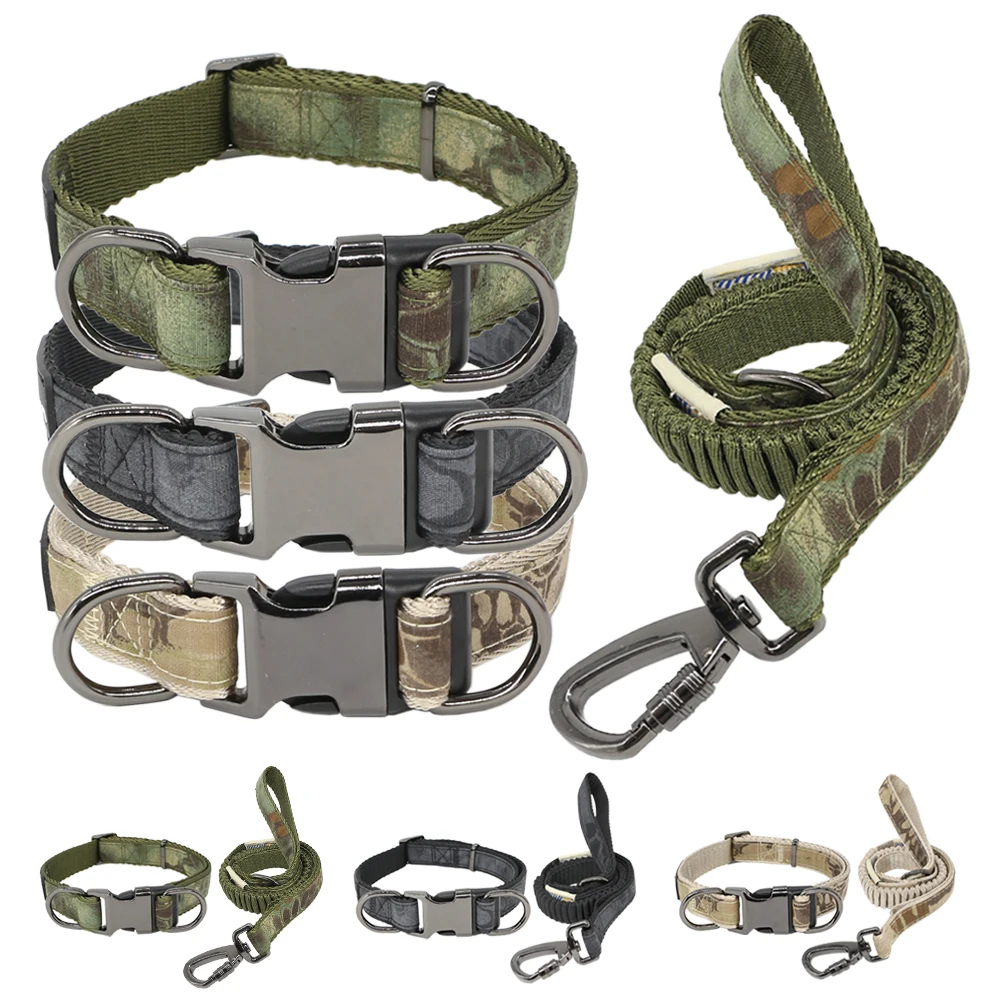 Pet Dog Collar Leash Set Camouflage Double Layer Nylon Adjustable Durable For Dogs Collars Leash Set Training L 3 Color
Pet Dog Collar Leash Set Camouflage Double Layer Nylon Adjustable Durable For Dogs Collars Leash Set Training L 3 Color