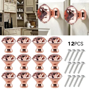 12pcs Crystal Diamond Glass Door Knobs Cupboard Drawer Furniture Handle Cabinet Handles Dresser Drawer Knobs Kitchen Cabinet Han
12pcs Crystal Diamond Glass Door Knobs Cupboard Drawer Furniture Handle Cabinet Handles Dresser Drawer Knobs Kitchen Cabinet Han