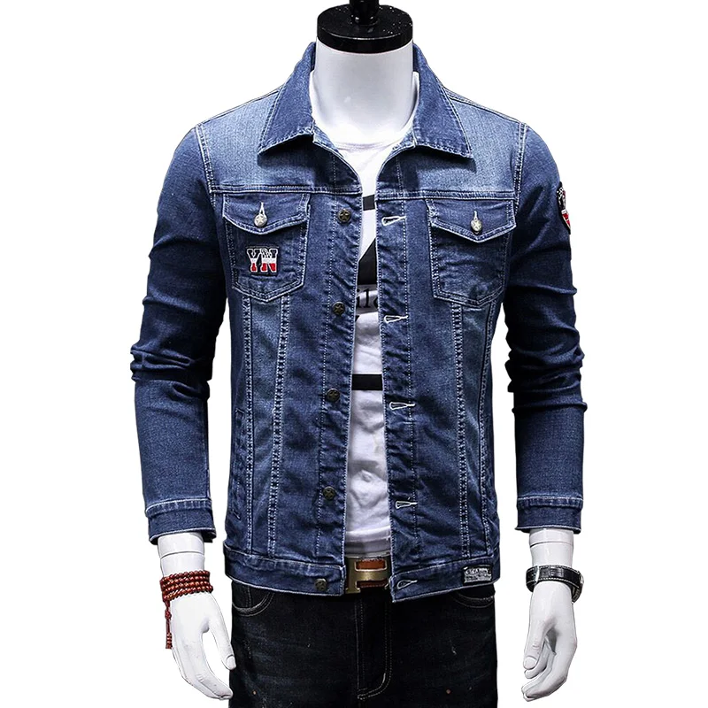 2020 men's new spring retro stretch denim jacket trend handsome youth casual functional jacket
2020 men's new spring retro stretch denim jacket trend handsome youth casual functional jacket