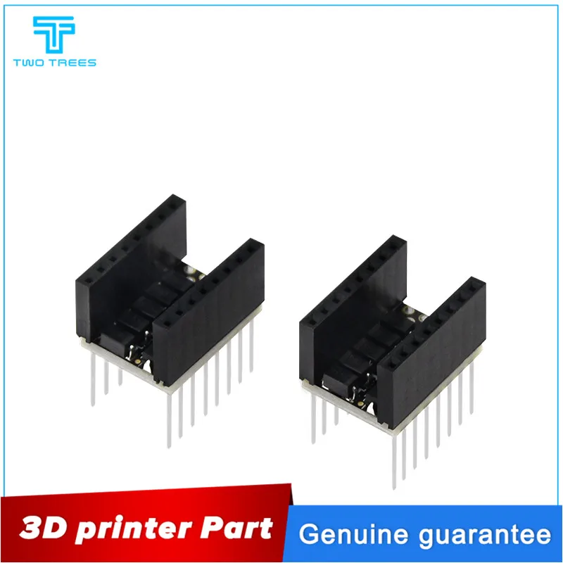 TMC2208 Silent Step Stick Protector Stepper Motor Drives Plug-type Silent Stepper For 3D Printer Parts Driver TMC2130 V1.1
TMC2208 Silent Step Stick Protector Stepper Motor Drives Plug-type Silent Stepper For 3D Printer Parts Driver TMC2130 V1.1