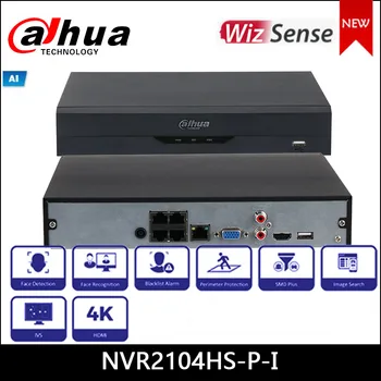 Dahua NVR2104HS-P-I 4 Channel Compact 1U 4PoE WizSense Network Video Recorder All-channel AI by camera Supports ONVIF RTSP
Dahua NVR2104HS-P-I 4 Channel Compact 1U 4PoE WizSense Network Video Recorder All-channel AI by camera Supports ONVIF RTSP