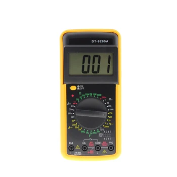 Digital Multimeter DC/AC Ammeter Voltmeter Current Resistance Tester LCD Display Current Meter
Digital Multimeter DC/AC Ammeter Voltmeter Current Resistance Tester LCD Display Current Meter