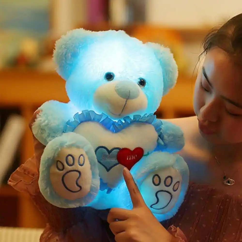 teddy bear birthday gift wedding romantic colorful girlfriend