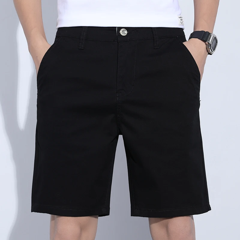 5 Colors Classic Style Men's Slim Shorts Summer New Business Fashion Thin Stretch Short Casual Pants Male Beige Khaki Gray
5 Colors Classic Style Men's Slim Shorts Summer New Business Fashion Thin Stretch Short Casual Pants Male Beige Khaki Gray