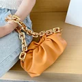Женская сумка-хобо из мягкой кожи, сумочка на одно плечо, роскошный Повседневный клатч через плечо