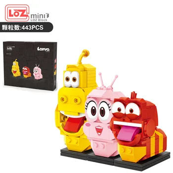 New LOZ funny cartoon animal worm Diamond mini building block Larva DIY assemble model Education bricks toys for kids gift 4105
New LOZ funny cartoon animal worm Diamond mini building block Larva DIY assemble model Education bricks toys for kids gift 4105