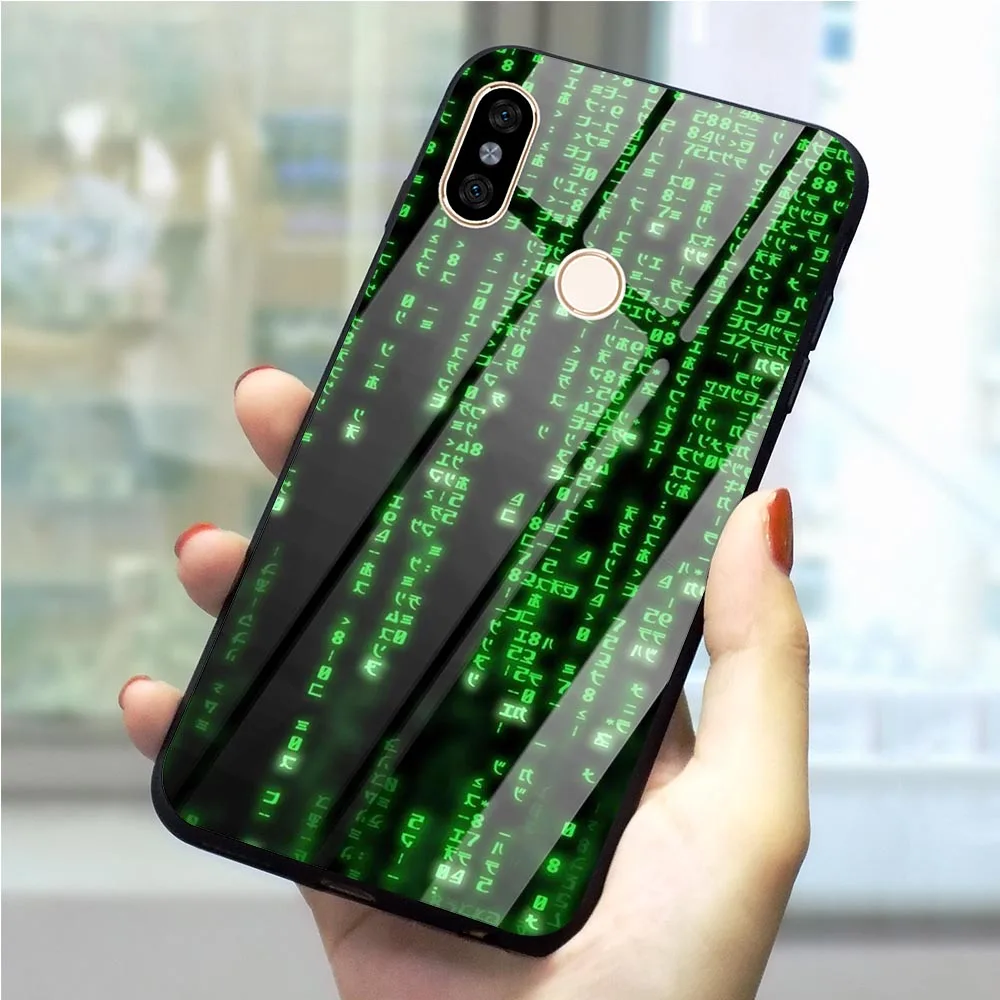 Fashion Matrix Code Phone Cover For Xiaomi Mi 8 Lite Tempered Glass Case Mi A1 A2 8 9 Poco F1 Redmi 4X 6A Note5/6/7 Pro
Fashion Matrix Code Phone Cover For Xiaomi Mi 8 Lite Tempered Glass Case Mi A1 A2 8 9 Poco F1 Redmi 4X 6A Note5/6/7 Pro