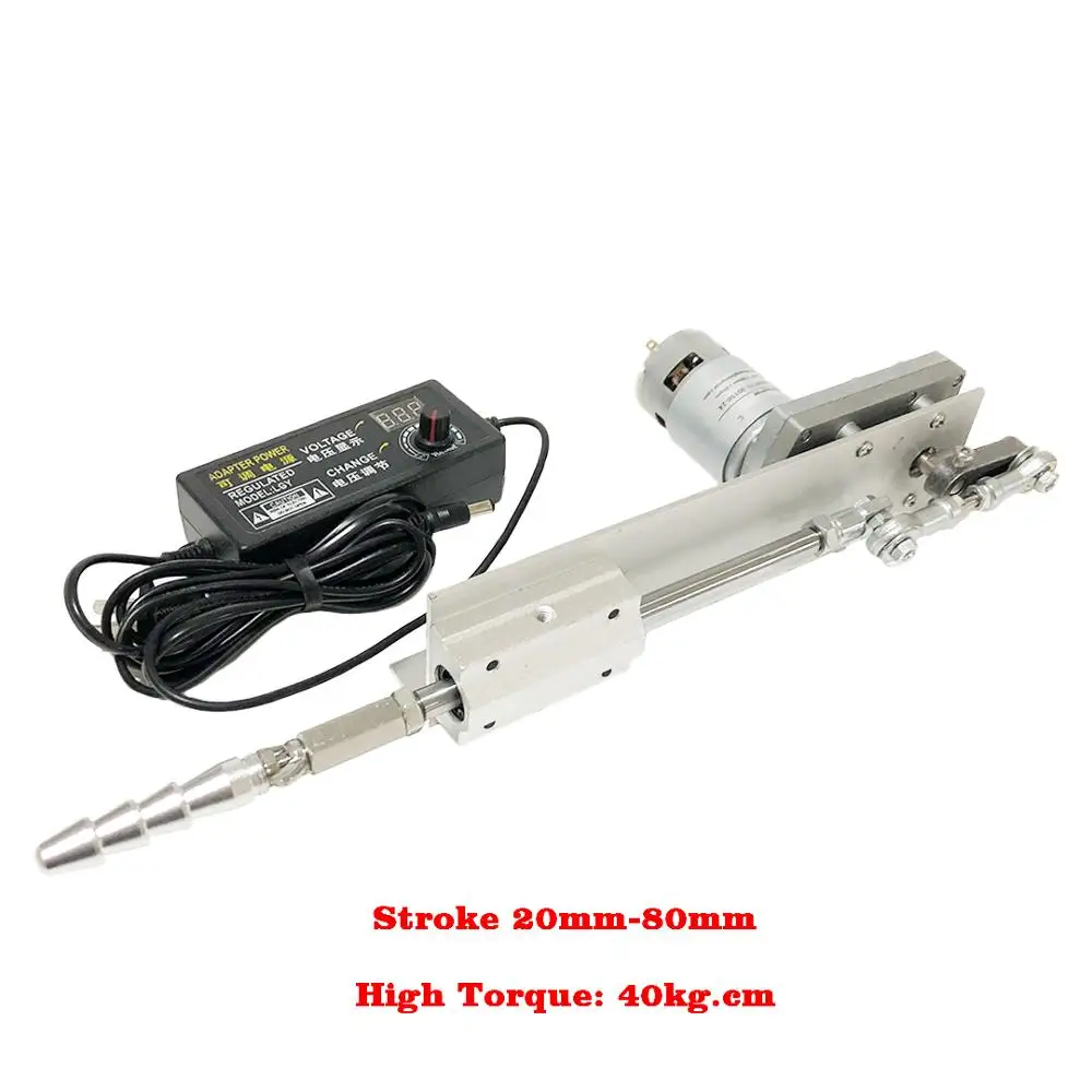 DC 24V Reciprocating Linear Motor High Torque 20Kg-40Kg Display Power Supply And Speed Regulation Telescopic Linear
DC 24V Reciprocating Linear Motor High Torque 20Kg-40Kg Display Power Supply And Speed Regulation Telescopic Linear