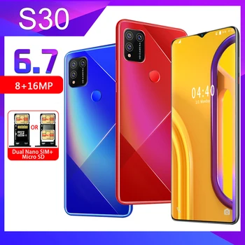 S30 Global version Smartphone 6.7 inch Android 10 Snapdrago 855 mobile phone Dual SIM 4800mAh deca core smart phone S20 S10
S30 Global version Smartphone 6.7 inch Android 10 Snapdrago 855 mobile phone Dual SIM 4800mAh deca core smart phone S20 S10