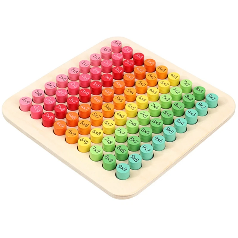 Mathematics 9X9 Multiplication Board Table Math Toy Montessori Wooden Learning Digital Early Education Wooden Toys
Mathematics 9X9 Multiplication Board Table Math Toy Montessori Wooden Learning Digital Early Education Wooden Toys