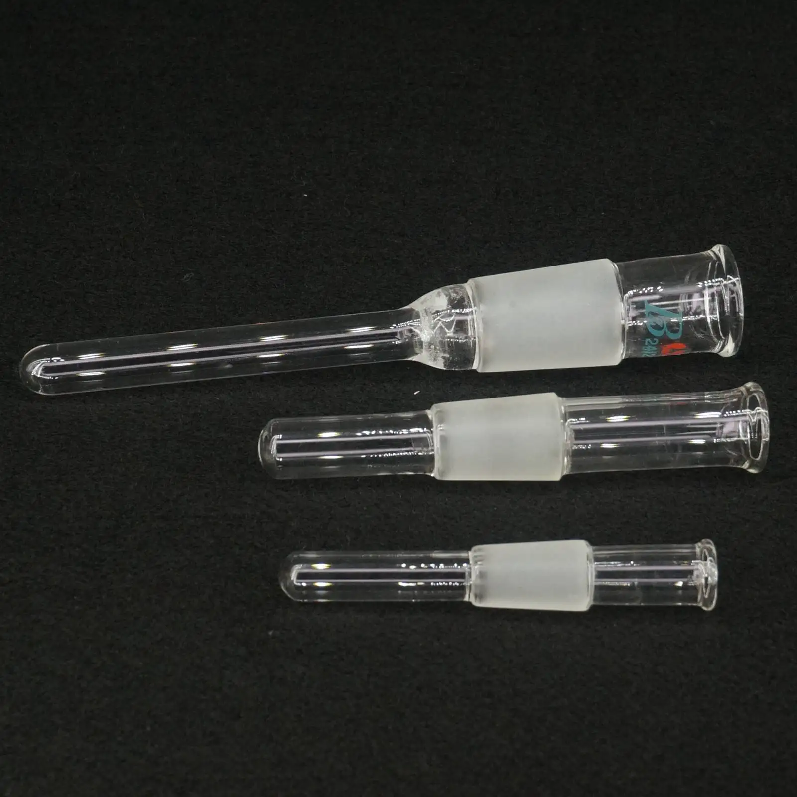 

Ground Mouth 14/23 19/26 24/29 Joint Length 40mm 100mm Borosilicate Glass Thermometer Adapter Lower Tube Lab