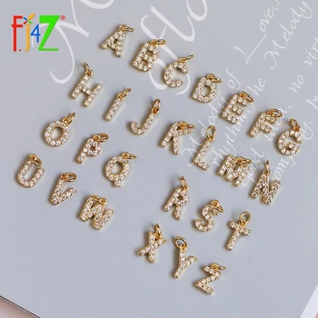 F.J4Z 1set A-Z 26pcs letters Charms DIY Alphabets Accessories Durable color CZ crystal inlay Brass Metal Back
F.J4Z 1set A-Z 26pcs letters Charms DIY Alphabets Accessories Durable color CZ crystal inlay Brass Metal Back