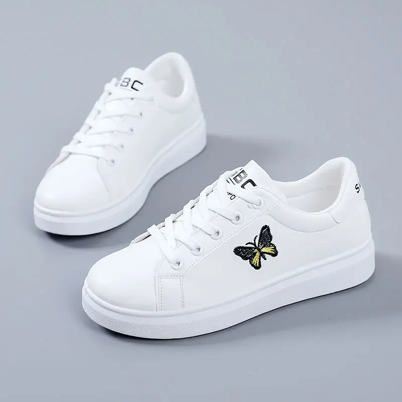 Shoes Woman 2020 Spring New Flat Leather Sneakers Female Solid Color Butterfly Platform Shoes Casual Low-top Women Shoes NVX309
Shoes Woman 2020 Spring New Flat Leather Sneakers Female Solid Color Butterfly Platform Shoes Casual Low-top Women Shoes NVX309