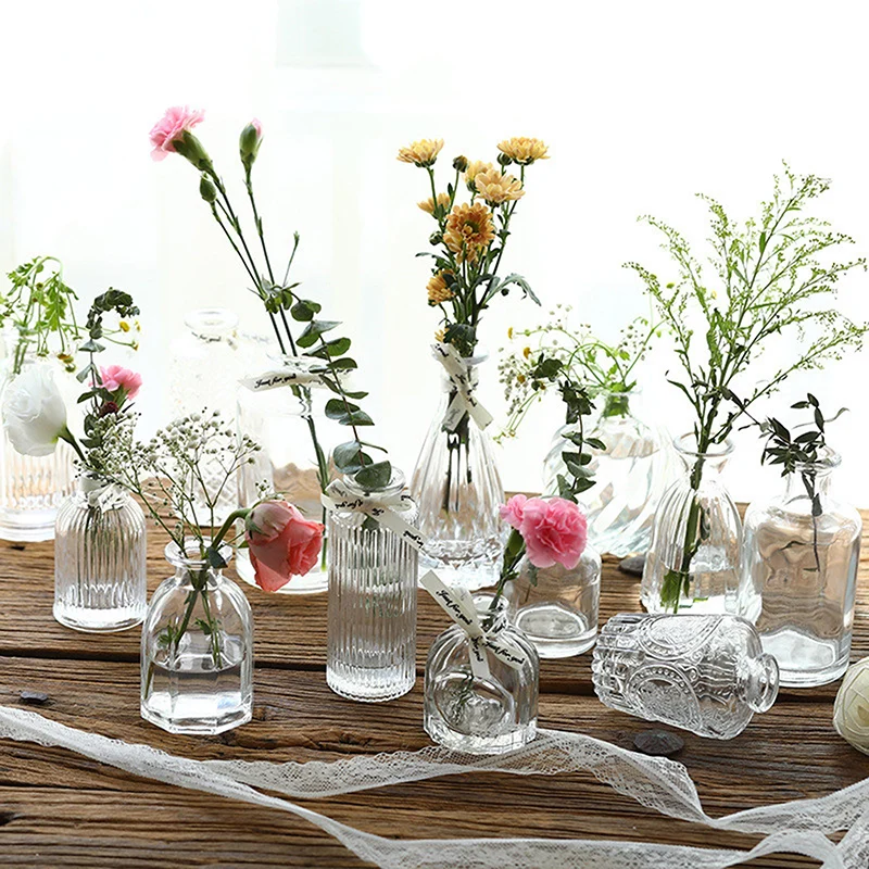 Nordic Transparent Glass Vase Golden Grid Cover Living Room Flower Arrangement Ikebana Decoration Desktop Hydroponic Plants Tool
Nordic Transparent Glass Vase Golden Grid Cover Living Room Flower Arrangement Ikebana Decoration Desktop Hydroponic Plants Tool