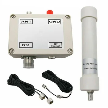 Vehicle Mini Whip Aerial 10KHz To 30MHz Active Antenna VLF LF HF VHF Portable Amplifier Shortwave Radio Sdr RX Assembled In Box
Vehicle Mini Whip Aerial 10KHz To 30MHz Active Antenna VLF LF HF VHF Portable Amplifier Shortwave Radio Sdr RX Assembled In Box