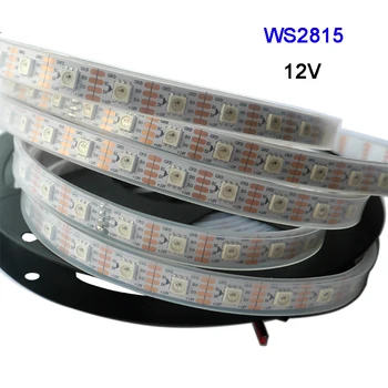 WS2815 (WS2812B WS2813 updated) RGB LED Pixels Strip Light Individually Addressable 1m/2m/3m/5m led Dual-Signal 30/60/144 Leds/m
WS2815 (WS2812B WS2813 updated) RGB LED Pixels Strip Light Individually Addressable 1m/2m/3m/5m led Dual-Signal 30/60/144 Leds/m