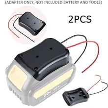2Pcs Battery Adapter For Dewalt 20V 18VDCB Series Lithium-ion DCB184 DCB204 DCB205 DCB200 DCB203 DCB606 Toy Car Electric Bicycle
2Pcs Battery Adapter For Dewalt 20V 18VDCB Series Lithium-ion DCB184 DCB204 DCB205 DCB200 DCB203 DCB606 Toy Car Electric Bicycle