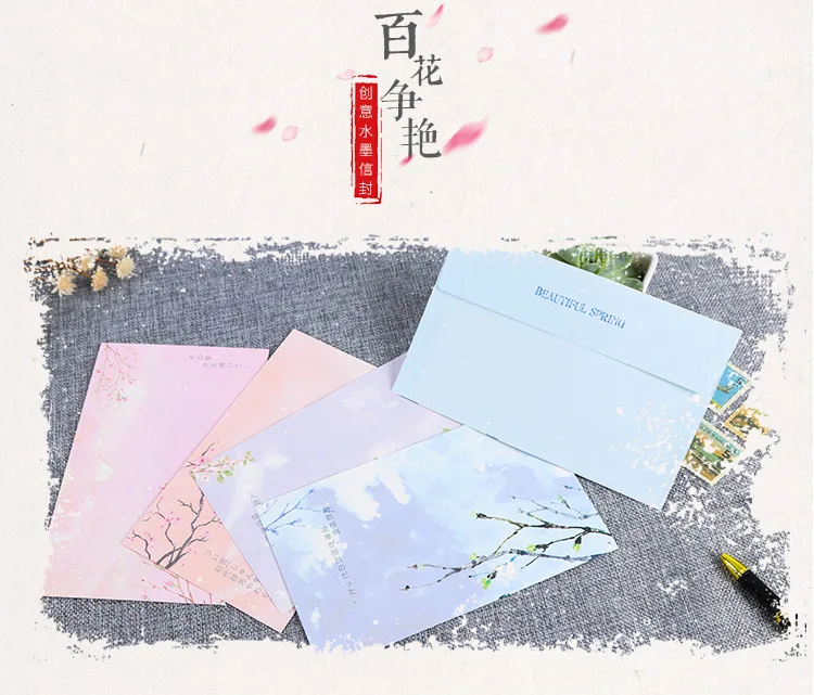 paper envelop package beautiful cute love letter romantic