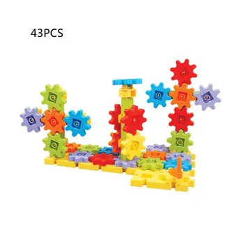 43Pcs 43Pcs Plastic DIY Rotatable Gear Building Blocks Assemble Jigsaw Disassemble Puzzle Kids Intelligence Educational Toys
43Pcs 43Pcs Plastic DIY Rotatable Gear Building Blocks Assemble Jigsaw Disassemble Puzzle Kids Intelligence Educational Toys