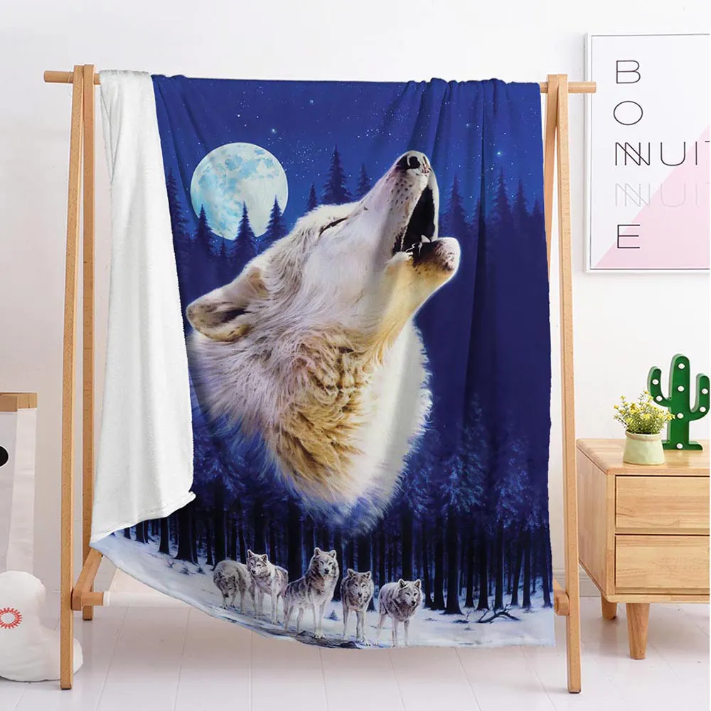 High cold Wolf animal Custom blankets Large and small size throw blanket tapestry sleeping blanket flannel blanket beddin
High cold Wolf animal Custom blankets Large and small size throw blanket tapestry sleeping blanket flannel blanket beddin